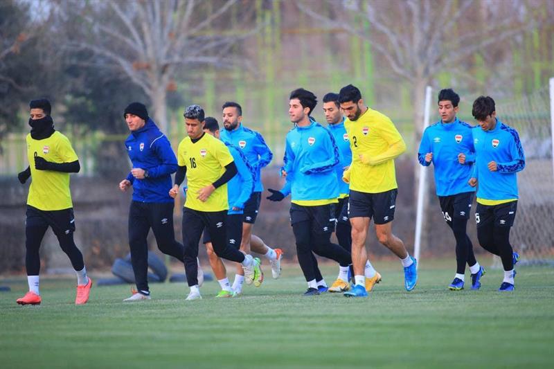 صورة: المنتخب الوطني يخوض اول وحدة تدريبية في طهران... استدعاء لاعب جديد