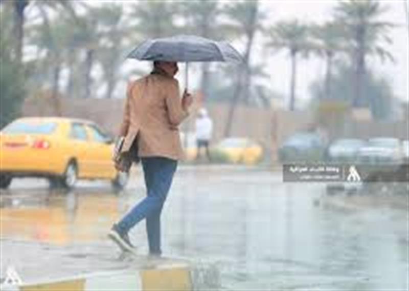 طقس العراق..
من السليمانية للبصرة..قائمة بالمناطق التي تشهد موجة أمطار رعدية