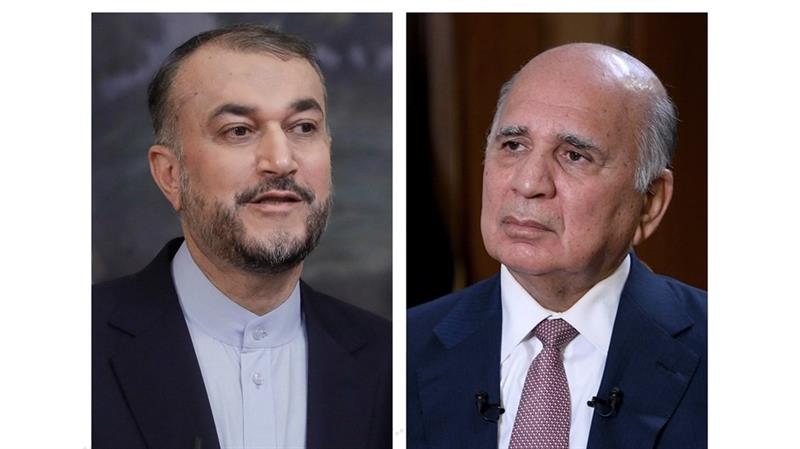 العراق وإيران يناقشان ملف مفاوضات فيينا