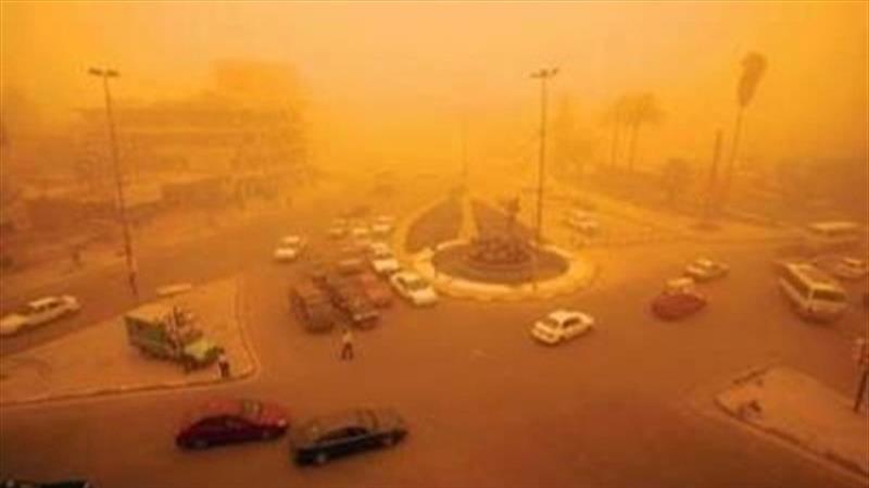 عاصفة ترابية تصل بغداد
